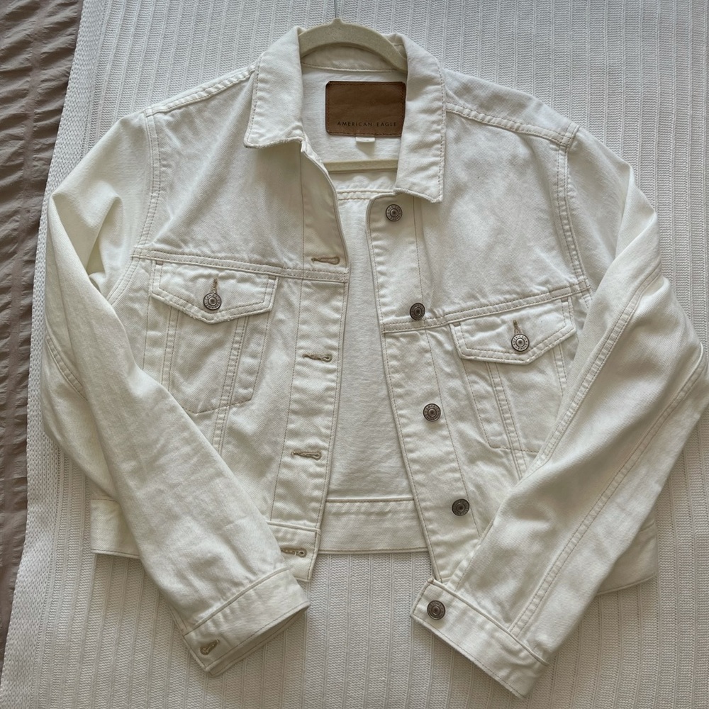 White Jean Jacket